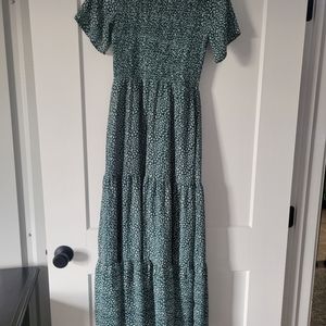 Smocked maxi